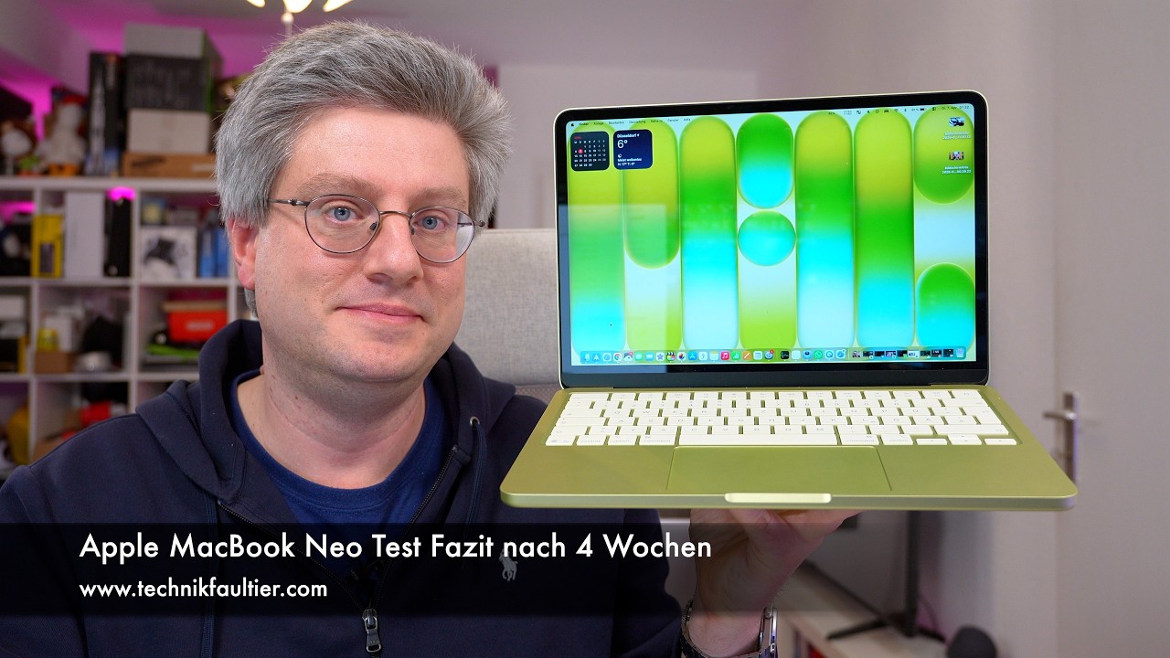 Apple MacBook Neo Test Fazit nach 4 Wochen