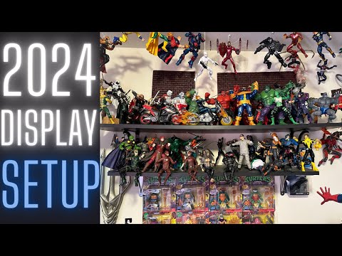 My 2024 (Mostly) Marvel Legends Display Setup!