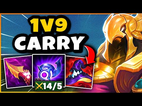 My team fed Kog'Maw 23 Kills, but heres how I 1v9'd - Body Those Fools | League of Legends