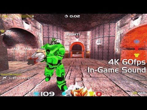 CZM vs Fox - ESWC 2005 Semi Final (No Casting) - Quake3 Duel Tournament 4k 60fps