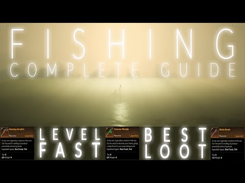 New World Fishing: Complete Guide,  Fastest way to Level, How to Catch Legendaries