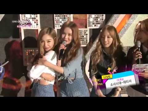 141003 Girls Generation TTS Interview @ Music Bank