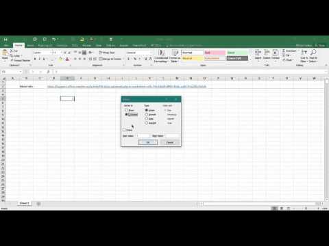 Excel 1 Fill Series from 1 to 1000 instantly