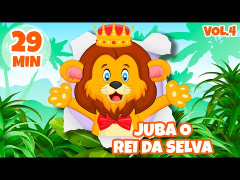 Juba o Rei da Selva Vol. 4 - Giramille 29 min | Desenho Animado Musical
