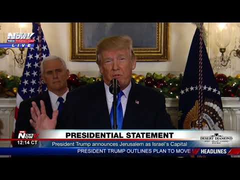 WATCH: President Trump Major Jerusalem Announcement