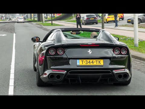 Ferrari 812 GTS with NOVITEC Exhaust - REDLINE Revs and Accelerations!