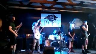 Video Temper Křest EP Break The Rule 5.5.2018 Modrá Vopice