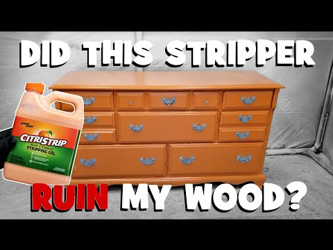Citristrip Stripper Ruined This Furniture Project