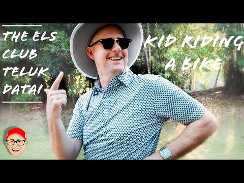 THE ELS CLUB RAINFOREST COURSE PART 1 - KID RIDING A BIKE