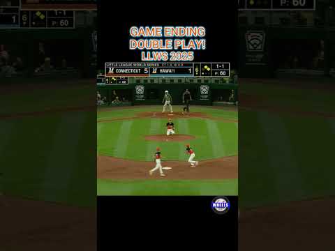 LLWS GAME ENDING DOUBLE PLAY! | #LLWS #doubleplay #baseballhighlights #baseball #baseballshorts