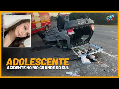 (( ADOLESCENTE )) Grave acidente deixa jovem MORTA e vários feridos na ERS-325 em Cerro Grande RS
