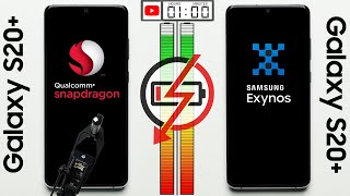 Samsung Galaxy S20+ (Snapdragon) vs Samsung Galaxy S20+ (Exynos) Battery Test