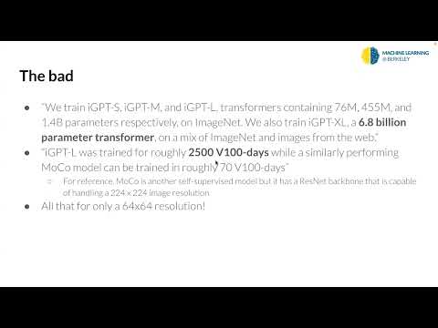 CS 198 126: Deep Learning for Visual DataLecture 12  Vision Transformers