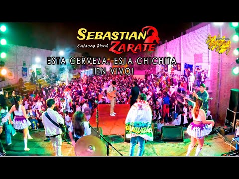 SEBASTÍAN ZÁRATE - Mix Esta Cerveza,esta chichita -Ojitos Hechiceros - Concierto en vivo -Tarpuy2024