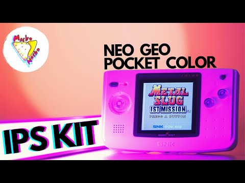 New IPS Kit for the Neo Geo Pocket Color!  FULL SIZE! | Install Tutorial and Review | Retro Renew