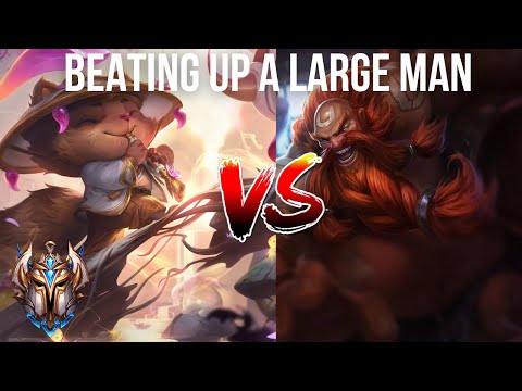 WRONG RUNES, no problem? [Teemo vs Gragas]