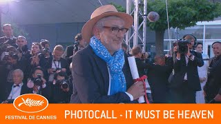 IT MUST BE HEAVEN  Photocall  EV  Cannes 2019