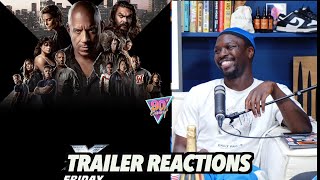 FAST X Official Trailer Reaction | 90s Baby Show | Trailers We Watched