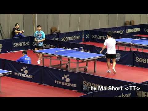 Yan An Zhou Yu @ Training hall Austrian Open 21/09/17 (13.46)