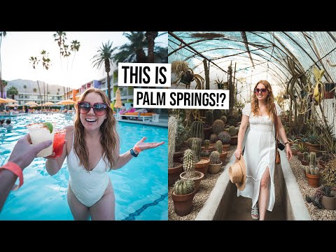 Is This The BEST City in California!? - Top Things to do in Palm Springs! Food, Fun & Sun ????