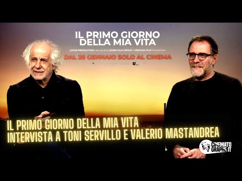 IL PRIMO GIORNO DELLA MIA VITA (2023) | Intervista a Toni Servillo e Valerio Mastandrea