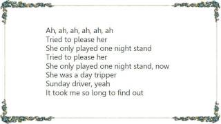 Music video thumbnail preview for Brinsley Schwarz - Daytripper Lyrics by Brinsley Schwarz