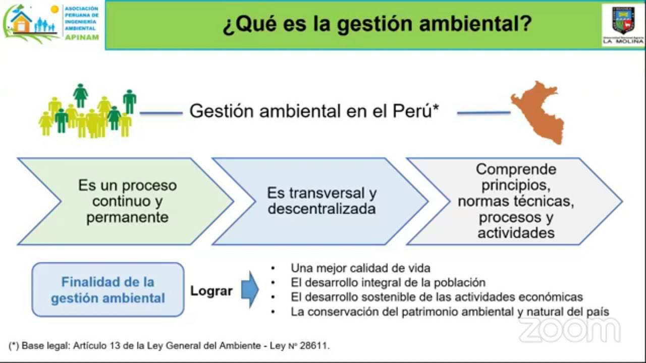 La gestión ambiental en el Perú y su lucha contra la contaminación ambiental - Nexus UNALM