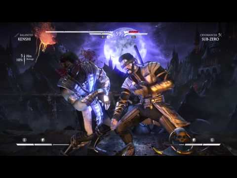 Mortal Kombat X kenshi all costumes