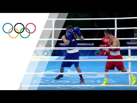 The USA's Hernandez takes bronze in Men's Light Fly -49kg Boxing