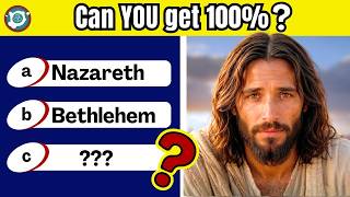 30 Hard Bible Quiz questions - You're AMAZING If You Get 50%!