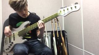 ALLEVA COPPOLO  LG5 BASS SOLO with DR NEON STRING
