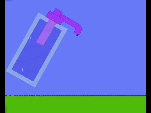 Working liquid dispenser in Algodoo!