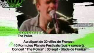 Partir en Live | Jeu concours MTV PULSE et Partirenlive - Concert The Police 2007 - Spot TV