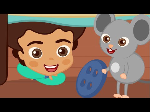 🔘 DEBAIXO DE UM BOTÃO 🛌🏻  Música para crianças 🐹  HD ☁️🦁☁️