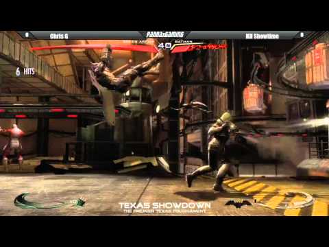 GG Chris G vs KH Showtime - Injustice: Gods Among Us (Texas Showdown)