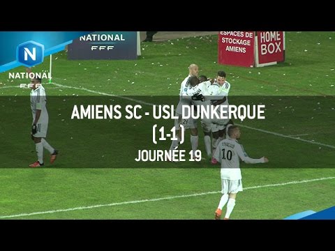 J19 : Amiens SC - USL Dunkerque (1-1), le résumé