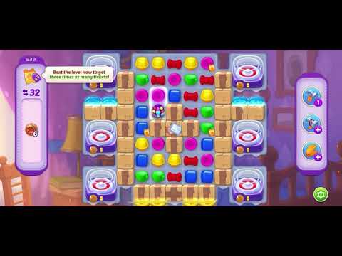 Homescapes Level 839 with boosters