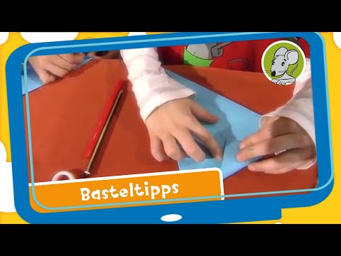 Hallo Benjamin! Tipp: Papier-Wal Origami basteln - Bastelideen für Kinder