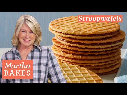 Martha Stewart's Stroopwafels | Martha Bakes Recipes