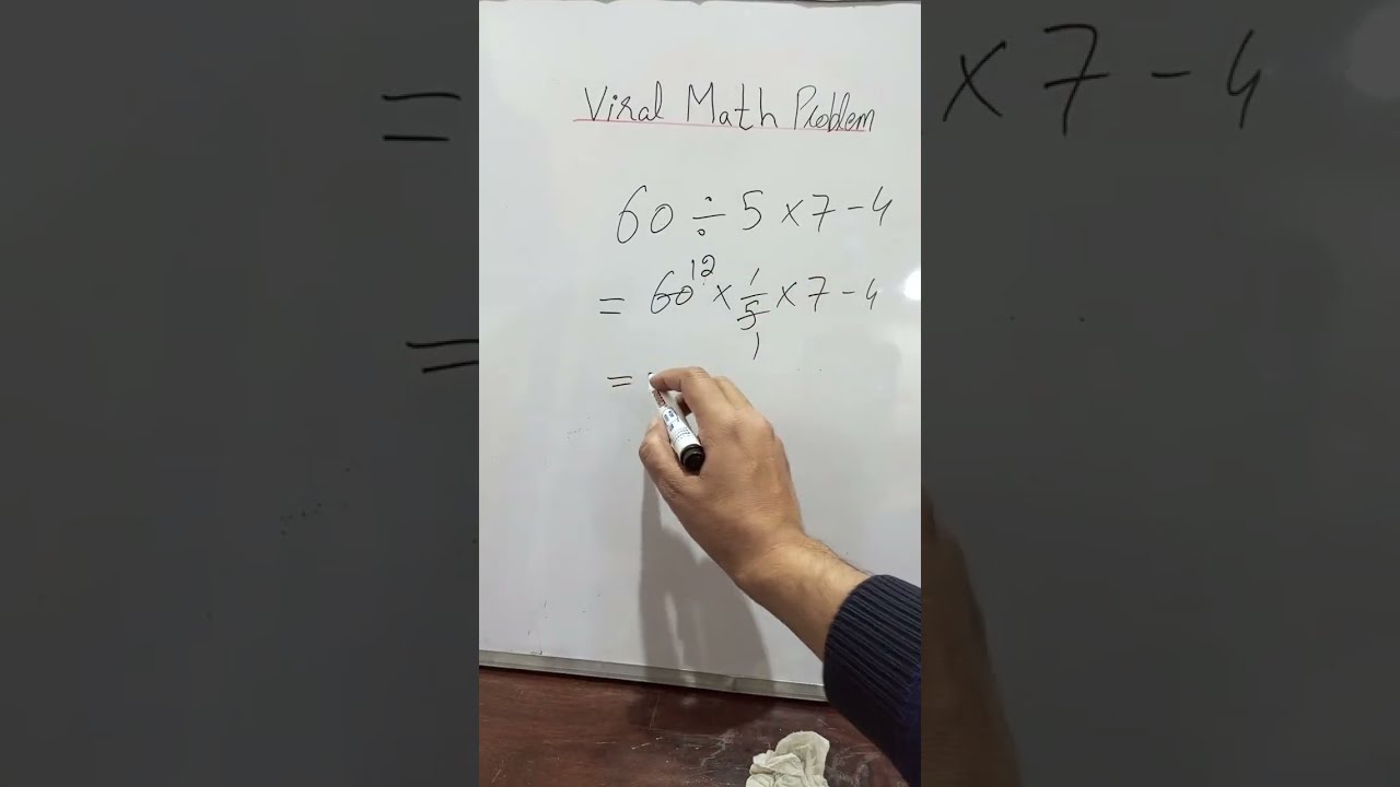 Cracking the Viral Math Problem: 60 ÷ 5(7-4) Explained Two Ways