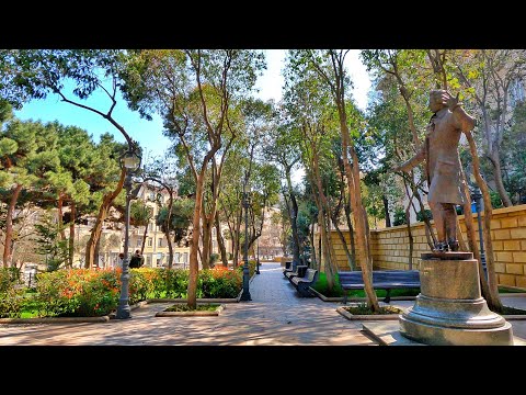 4k Walking Tour - Baku, Azerbaijan - IInshaatchilar Avenue (April 2021) GoPro Hero 9