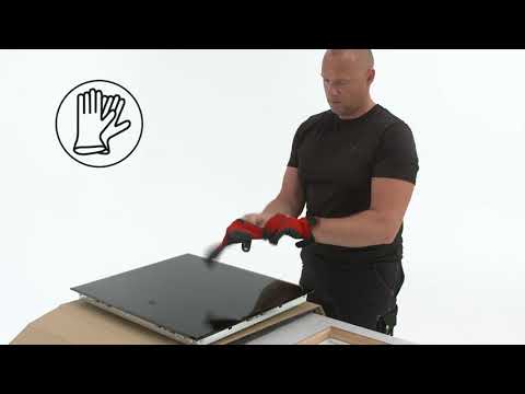 How to install your AEG Radiant Hob - Worktop installation