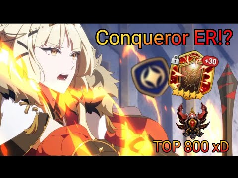 Conqueror Lilias ER showcase - Epic Seven