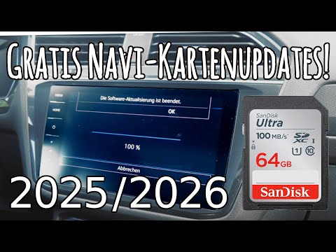 GRATIS VW Navi Updates 2025/2026 für Discover Pro Media etc. | Installationsanleitung