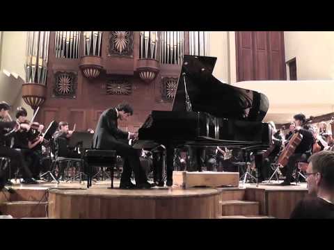 Pedro Emanuel Pereira plays F. Liszt Piano Concerto No. 2 in A major, S. 125 (part 1)