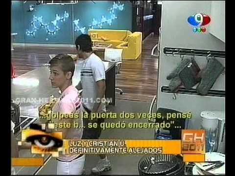 Gran Hermano 2011 | Fuerte pelea entre Cristian U y Luz
