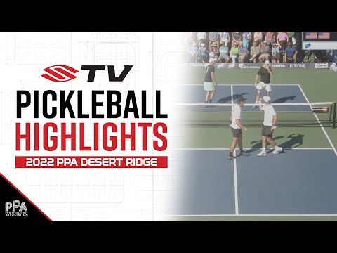 Collin Johns' Unbelievable Defense Pickleball Highlight - 2022 PPA Desert Ridge Men's Doubles