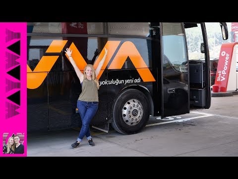 The BESTest bus ride ever! Istanbul to Izmir - Turkey vlog #382