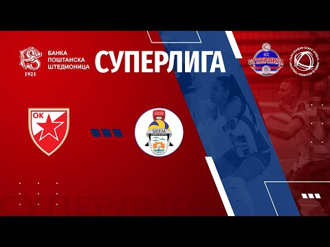 CRVENA ZVEZDA 🆚SREM 3:0  /6. KOLO BANKA POŠTANSKA ŠTEDIONICA SUPERLIGE ZA ODBOJKAŠICE/