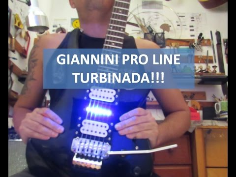 Guitarra Giannini Pro Line - Phantom MALAGOLI + (LED)